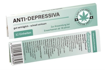 Choosypapers King Size Slim Zigarettenpapier Anti-Depressiva
